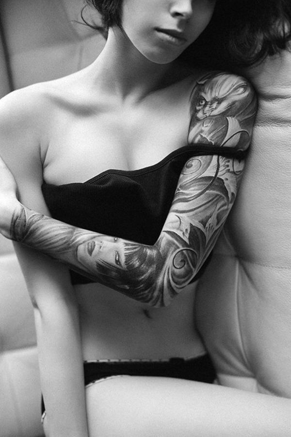 Fullsleevetattoo-girl-designs