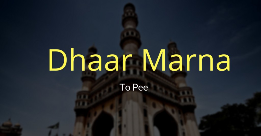 Slang words of Hyderabad